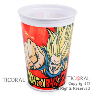 DRAGON BALL VASO x 8